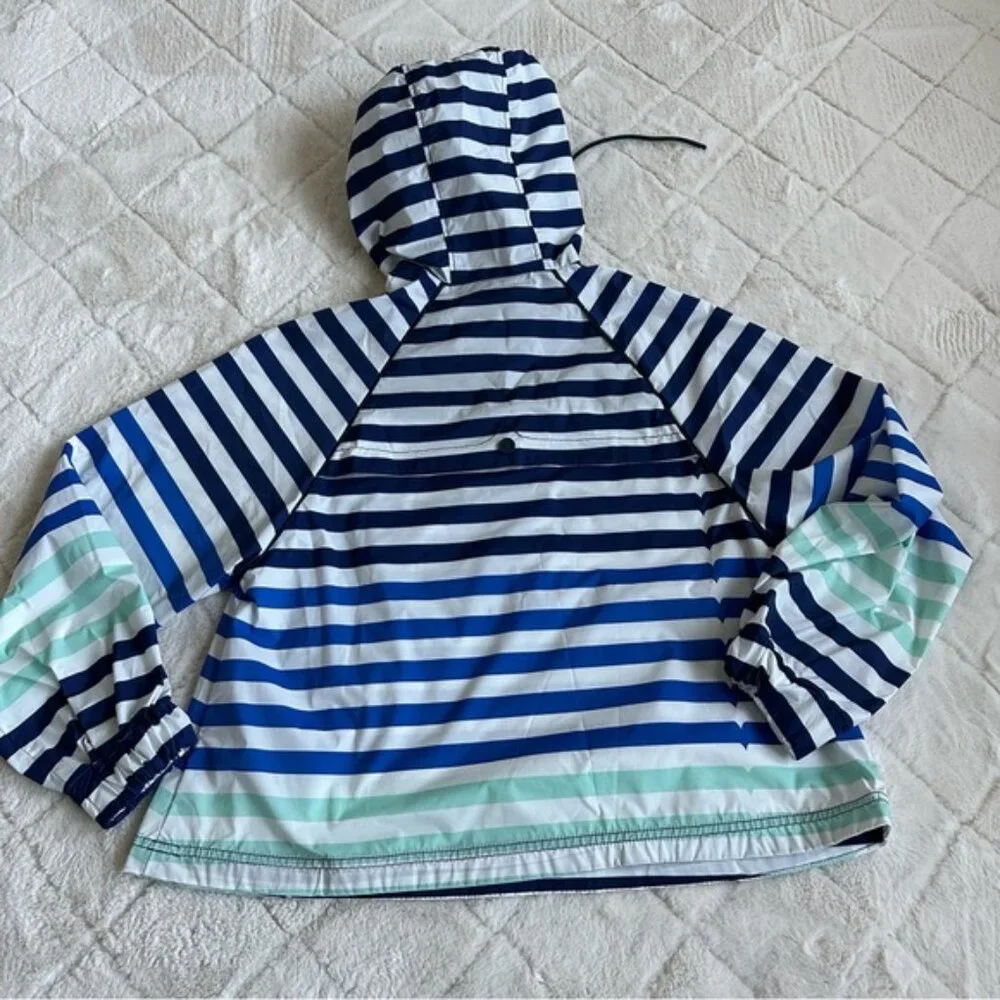 Hunter For Target | Blue & White Rain Jacket Coat | Size Extra Small